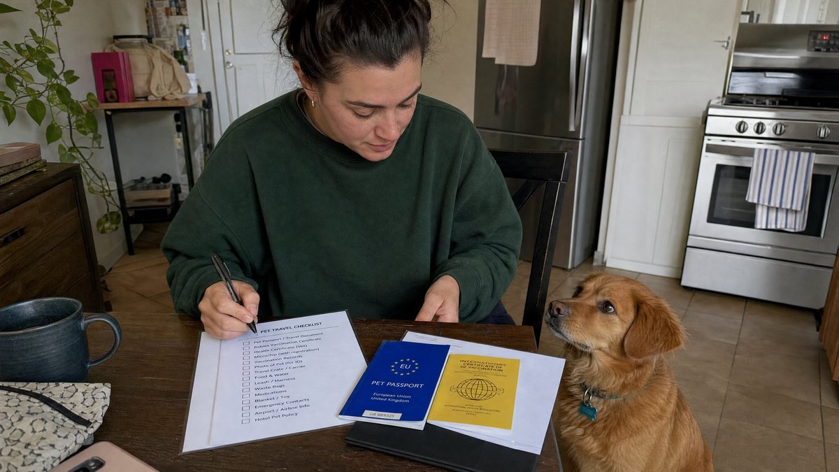 Checklist para viajar con tu mascota al exterior