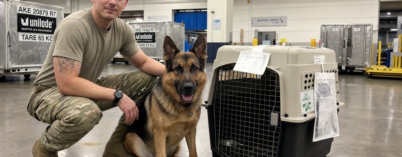 Military pet transport